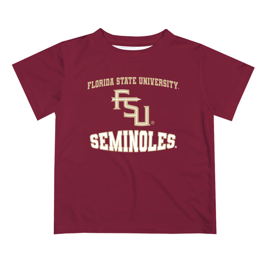 Florida State Seminoles Vive La Fete Boys Game Day V3 Garnet Short Sleeve Tee Shirt