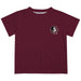 Florida State Seminoles Hand Sketched Vive La Fete Impressions Artwork Boys Garnet Short Sleeve Tee Shirt