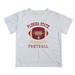 Florida State Seminoles Vive La Fete Football V2 White Short Sleeve Tee Shirt