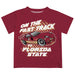 Florida State Seminoles Vive La Fete Fast Track Boys Game Day Garnet Short Sleeve Tee
