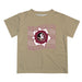 Florida State Seminoles Vive La Fete  Gold Art V1 Short Sleeve Tee Shirt