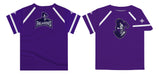 Furman Solid Purple Boys Tee Shirt Short Sleeve - Vive La Fête - Online Apparel Store