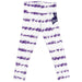Furman Tie Dye White Leggings - Vive La Fête - Online Apparel Store