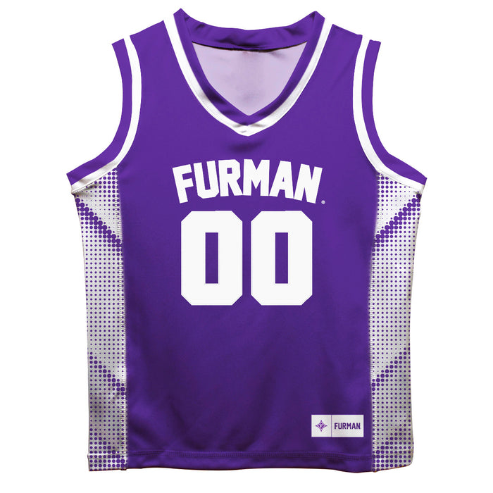 Furman Paladins Vive La Fete Game Day Purple Boys Fashion Basketball Top