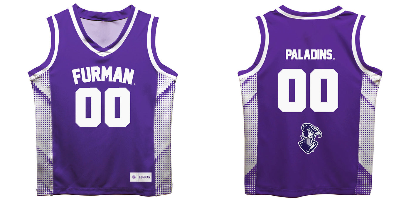 Furman Paladins Vive La Fete Game Day Purple Boys Fashion Basketball Top - Vive La Fête - Online Apparel Store
