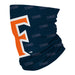 Cal State Fullerton Titans CSUF Vive La Fete All Over Logo Collegiate Face Cover Soft 4 Way Stretch Neck Gaiter - Vive La Fête - Online Apparel Store