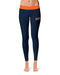 Cal State Fullerton Titans CSUF Orange Waist Blue Leggings - Vive La Fête - Online Apparel Store