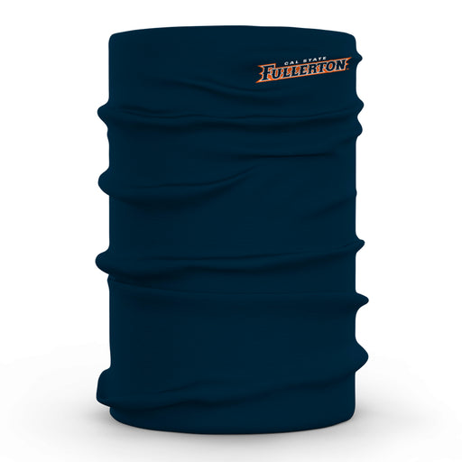 Cal State Fullerton Titans CSUF Neck Gaiter Solid Navy - Vive La Fête - Online Apparel Store