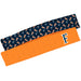 Cal State Fullerton Titans Vive La Fete Girls Women Game Day Set of 2 Stretch Headbands Repeat Logo Navy and Logo Orange