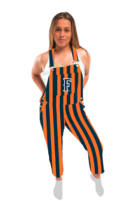 Cal State Fullerton Titans Vive La Fete Blue Orange Stripes Logo Youth Overall Team Bibs