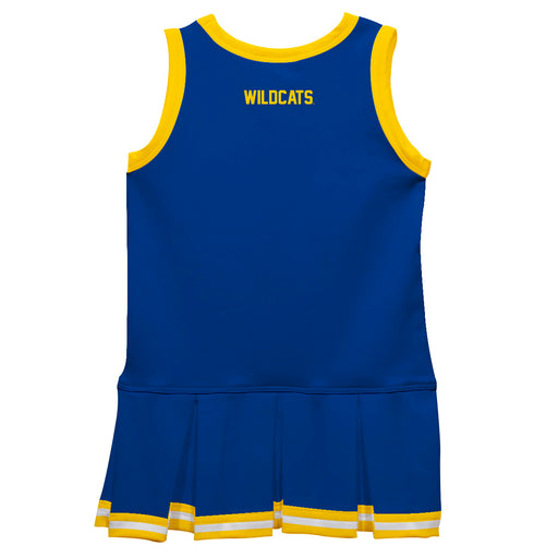 Fort Valley State Wildcats FVSU Vive La Fete Game Day Blue Sleeveless Cheerleader Dress - Vive La Fête - Online Apparel Store