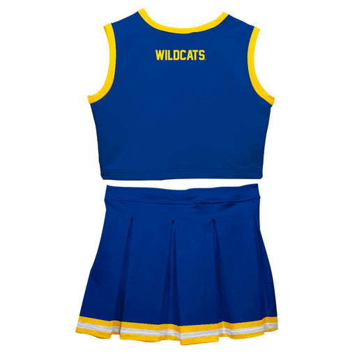 Fort Valley State Wildcats FVSU Vive La Fete Game Day Blue Sleeveless Cheerleader Set - Vive La Fête - Online Apparel Store