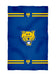 Fort Valley State Wildcats FVSU Vive La Fete Game Day Absorbent Premium Blue Beach Bath Towel 31 x 51 Logo and Stripes
