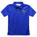 Fort Valley State Wildcats FVSU Embroidered Royal Short Sleeve Polo Box