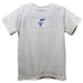 Fort Valley State Wildcats FVSU Smocked White Knit Short Sleeve Boys Tee Shirt