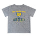 Fort Valley State Wildcats FVSU Vive La Fete Boys Game Day V3 Gray Short Sleeve Tee Shirt