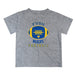 Fort Valley State Wildcats FVSU Vive La Fete Football V2 Gray Short Sleeve Tee Shirt