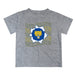 Fort Valley State Wildcats FVSU Vive La Fete  Gray Art V1 Short Sleeve Tee Shirt