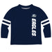 Georgia Southern Stripes Blue Long Sleeve Tee Shirt - Vive La Fête - Online Apparel Store