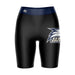 Georgia Southern Eagles Vive La Fete Game Day Logo on Thigh and Waistband Black and Navy Women Bike Short 9 Inseam"
