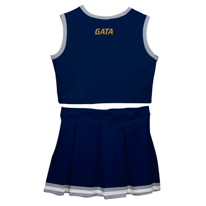 Georgia Southern Eagles Vive La Fete Game Day Navy Sleeveless Cheerleader Set - Vive La Fête - Online Apparel Store