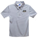 Georgia Southern Eagles Embroidered Gray Stripes Short Sleeve Polo Box Shirt