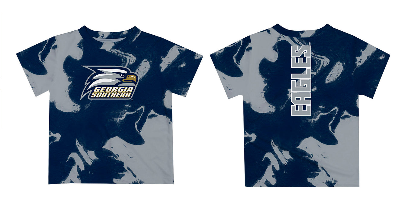 Georgia Southern Eagles Vive La Fete Marble Boys Game Day Navy Short Sleeve Tee - Vive La Fête - Online Apparel Store
