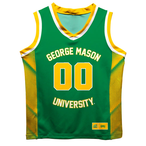 George Mason Patriots Vive La Fete Game Day Green Boys Fashion Basketball Top