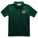 George Mason Patriots Embroidered Hunter Green Short Sleeve Polo Box Shirt