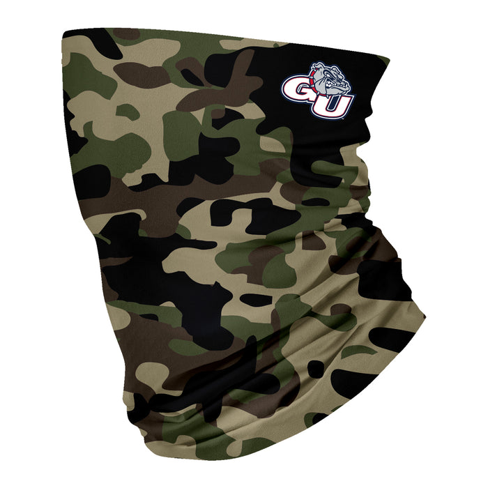 Gonzaga Bulldog Vive La Fete Camo Collegiate Face Cover Soft Camouflage Four Way Stretch Neck Gaiter - Vive La Fête - Online Apparel Store