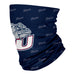 Gonzaga Bulldog Vive La Fete All Over Logo Game Day Collegiate Face Cover Soft 4 Way Stretch Neck Gaiter - Vive La Fête - Online Apparel Store