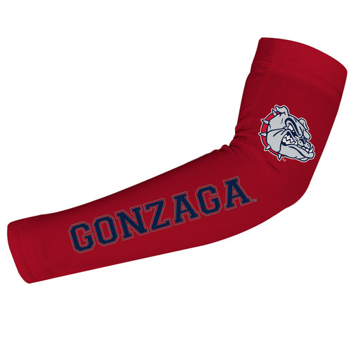 Gonzaga Bulldogs Zags GU Vive La Fete Toddler Youth Women Game Day Solid Arm Sleeve Pair Primary Logo and Mascot