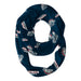 Gonzaga Bulldogs Zags GU Vive La Fete Repeat Logo Game Day Collegiate Women Light Weight Ultra Soft Infinity Scarf
