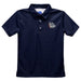 Gonzaga University Bulldogs Zags GU Embroidered Navy Short Sleeve Polo Box Shirt