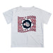 Gonzaga University Bulldogs Zags GU Vive La Fete  White Art V1 Short Sleeve Tee Shirt