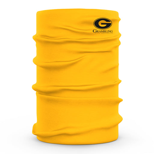 Grambling State Tigers Vive La Fete Gold Game Day Collegiate Logo Face Cover Soft  Four Way Stretch Neck Gaiter - Vive La Fête - Online Apparel Store