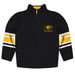 Grambling State Tigers GSU Vive La Fete Game Day Black Quarter Zip Pullover Stripes on Sleeves - Vive La Fête - Online Apparel Store