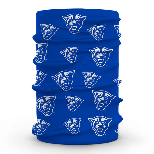 Georgia State Panthers Neck Gaiter Blue All Over Logo - Vive La Fête - Online Apparel Store