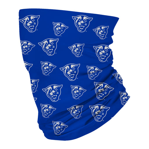 Georgia State Panthers Neck Gaiter Blue All Over Logo - Vive La Fête - Online Apparel Store