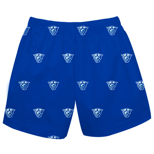 Georgia State Panthers Short Blue All Over Logo - Vive La Fête - Online Apparel Store