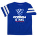 Georgia State University Panthers Blue Tee Shirt Short Sleeve - Vive La Fête - Online Apparel Store