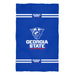 Georgia State Panthers Vive La Fete Game Day Absorvent Premium Blue Beach Bath Towel 51 x 32" Logo and Stripes"