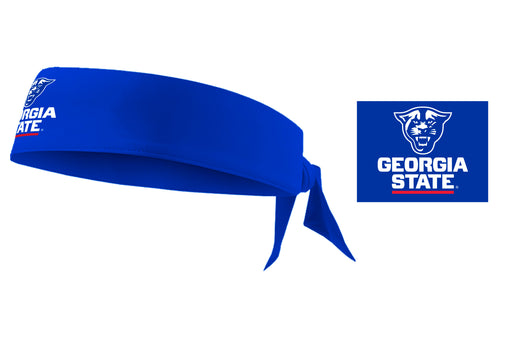Georgia State Panthers Vive La Fete Blue Head Tie Bandana - Vive La Fête - Online Apparel Store