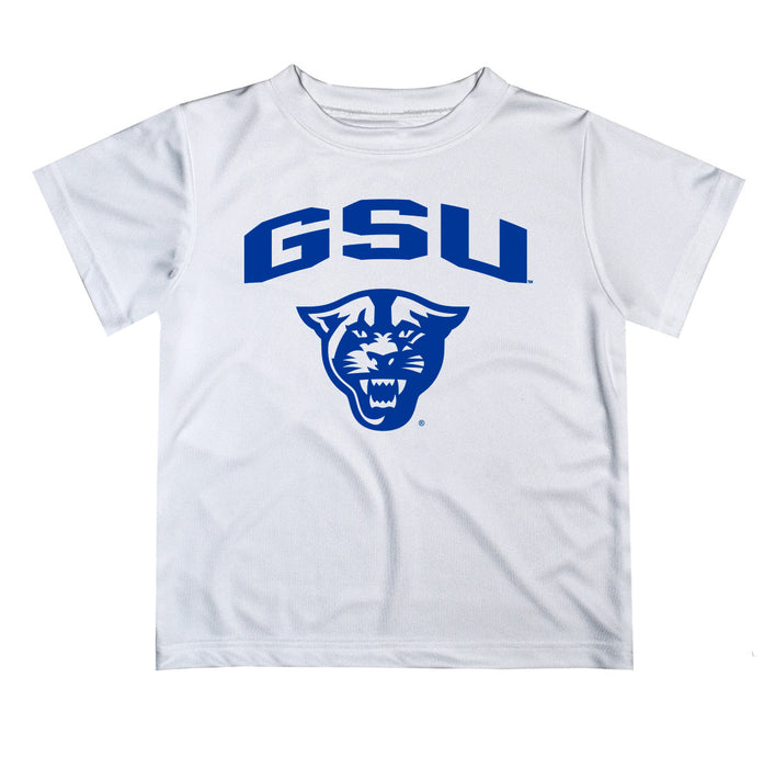 Georgia State Panthers Vive La Fete Boys Game Day V2 White Short Sleeve Tee Shirt