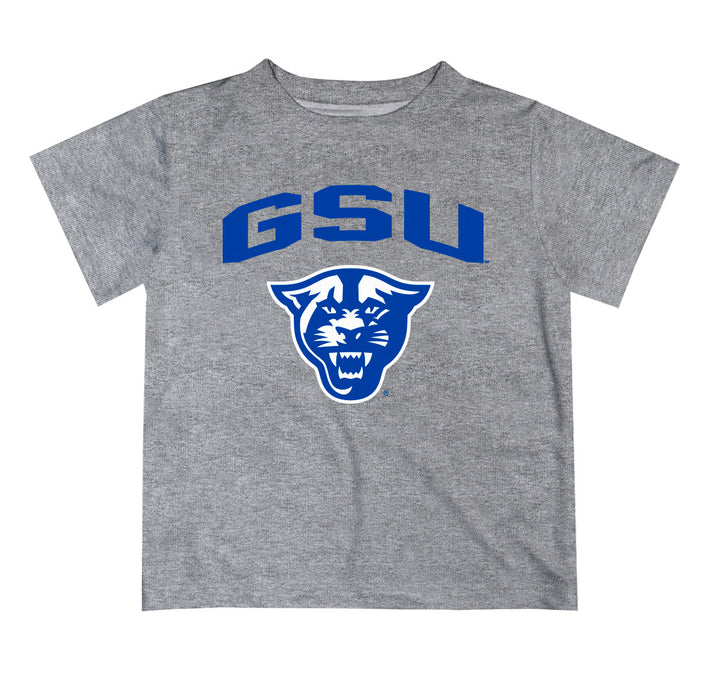 Georgia State Panthers Vive La Fete Boys Game Day V2 Heather Gray Short Sleeve Tee Shirt