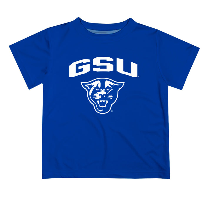 Georgia State Panthers Vive La Fete Boys Game Day V2 Blue Short Sleeve Tee Shirt
