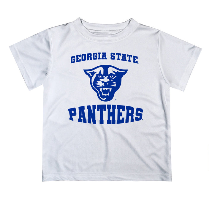 Georgia State Panthers Vive La Fete Boys Game Day V3 White Short Sleeve Tee Shirt