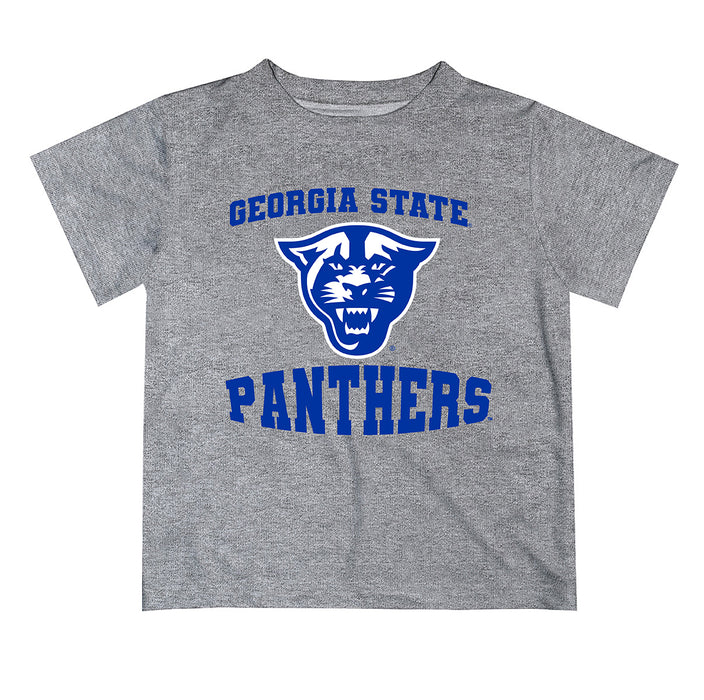 Georgia State Panthers Vive La Fete Boys Game Day V3 Heather Gray Short Sleeve Tee Shirt