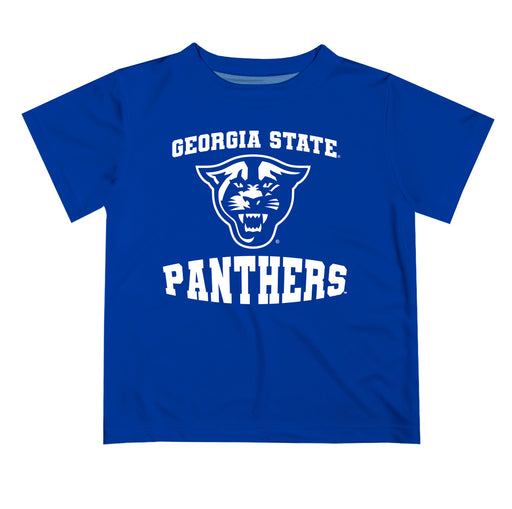 Georgia State Panthers Vive La Fete Boys Game Day V3 Blue Short Sleeve Tee Shirt