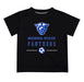 Georgia State Panthers Vive La Fete Soccer V1 Black Short Sleeve Tee Shirt